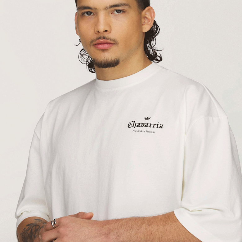 専用　ホワイト Buy adidas Originals x Willy Chavarria Logo SS Tee in beige