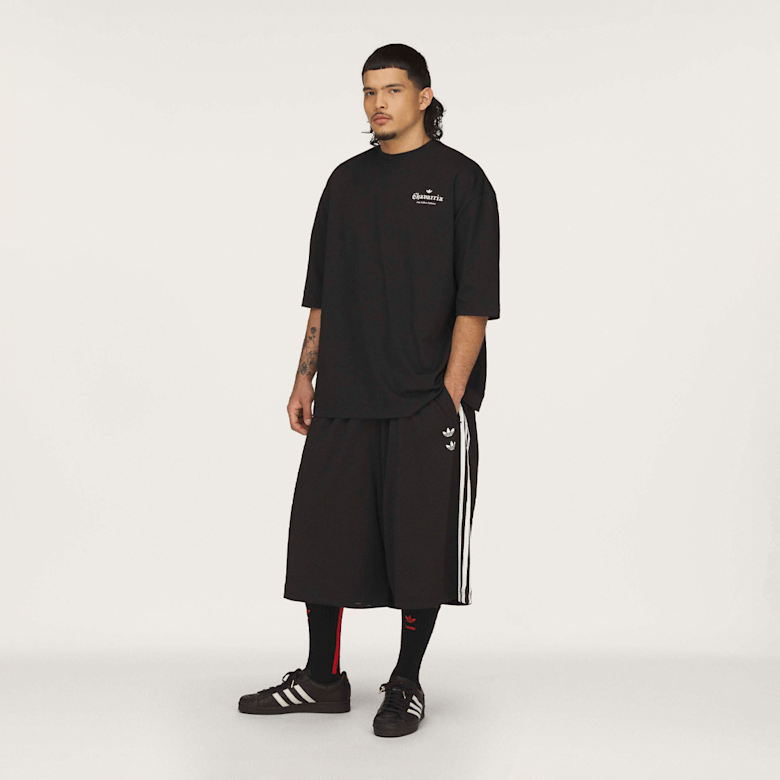 Buy adidas Originals x Willy Chavarria Logo SS Tee in black