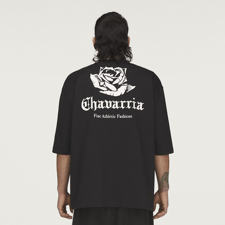 Buy adidas Originals x Willy Chavarria Logo SS Tee in black