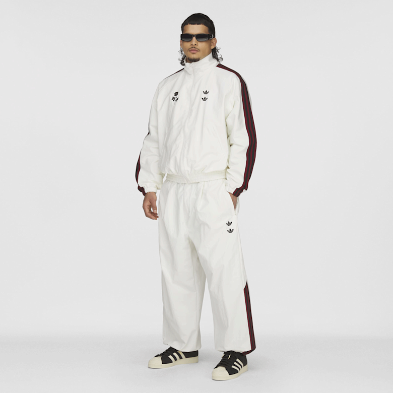 Buy adidas Originals x Willy Chavarria Woven Tracktop in white
