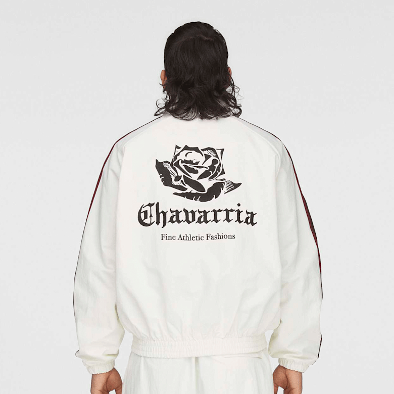 Buy adidas Originals x Willy Chavarria Woven Tracktop in white