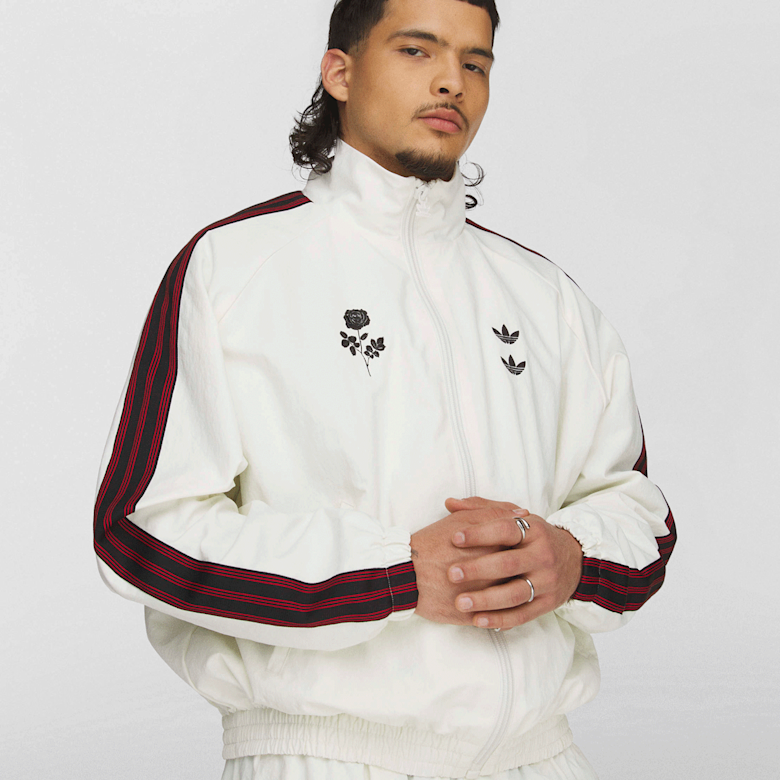 Buy adidas Originals x Willy Chavarria Woven Tracktop in white