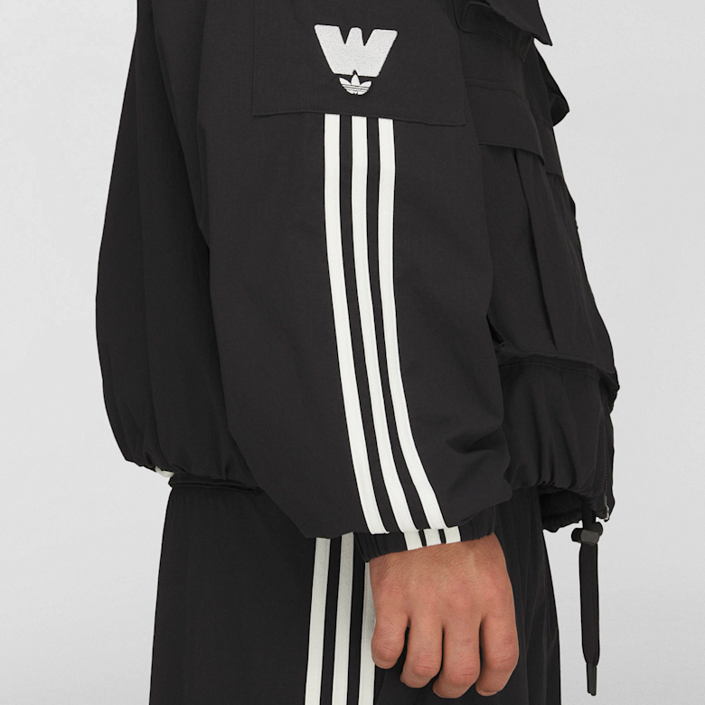Buy adidas Originals x Willy Chavarria Cargo Track Jacket in black