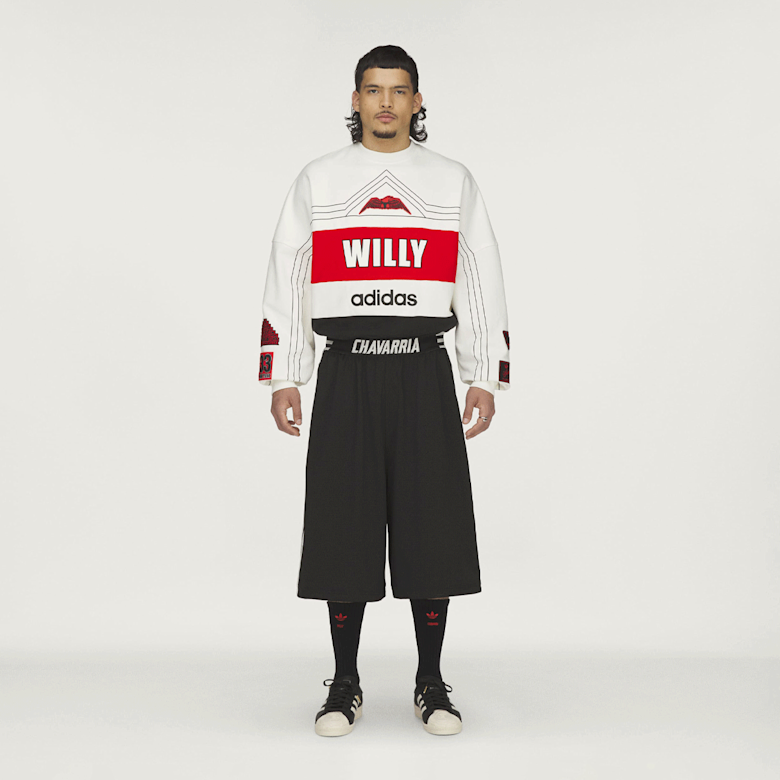 Buy adidas Originals x Willy Chavarria Mesh Short in black