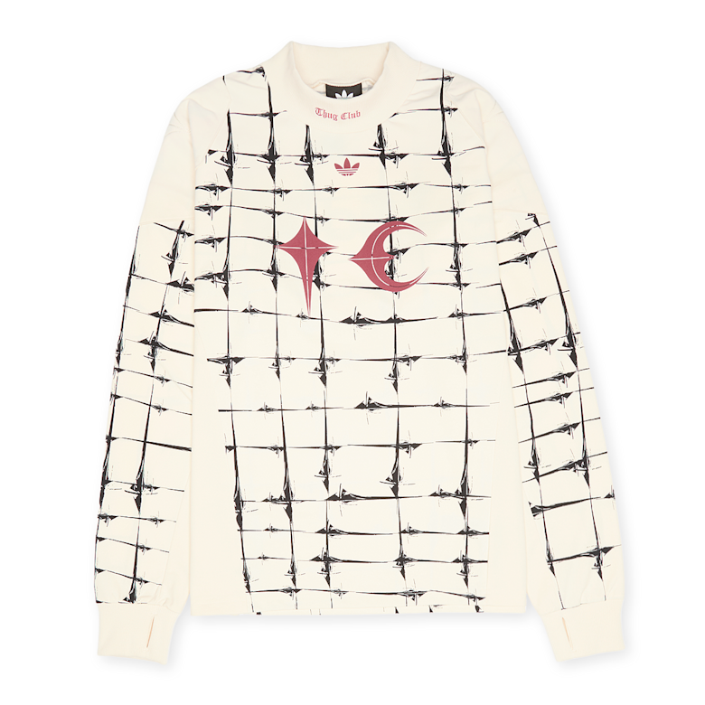 Buy adidas Originals x Thug Club Goalie Tee Longsleeve in beige