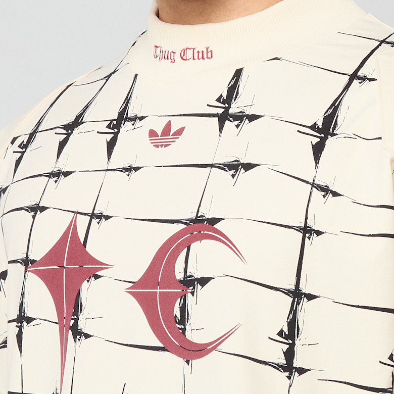Buy adidas Originals x Thug Club Goalie Tee Longsleeve in beige