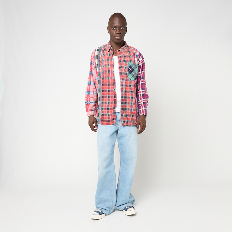Buy Needles 7-Cuts Flannel Shirt in multicolor | SX480-MULTI | solebox