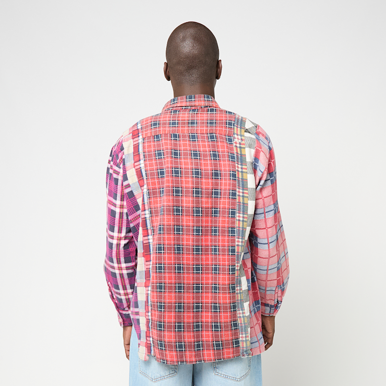 Buy Needles 7-Cuts Flannel Shirt in multicolor | SX480-MULTI | solebox