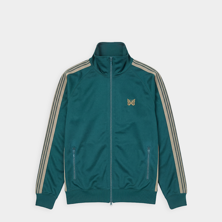 Buy Needles Track Jacket - Poly Smooth in green | SX404-B | solebox