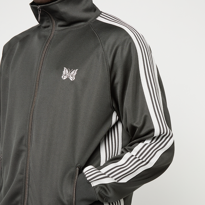 Buy Needles Track Jacket - Poly Smooth in charcoal | SX404-C | solebox