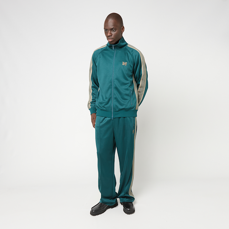 Buy Needles Track Pant - Poly Smooth in green | SX406-B | solebox