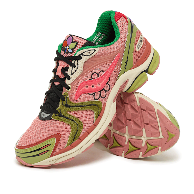 Buy Saucony x Jae Tips Triumph 4 in multi-colour | S70966-2 | solebox