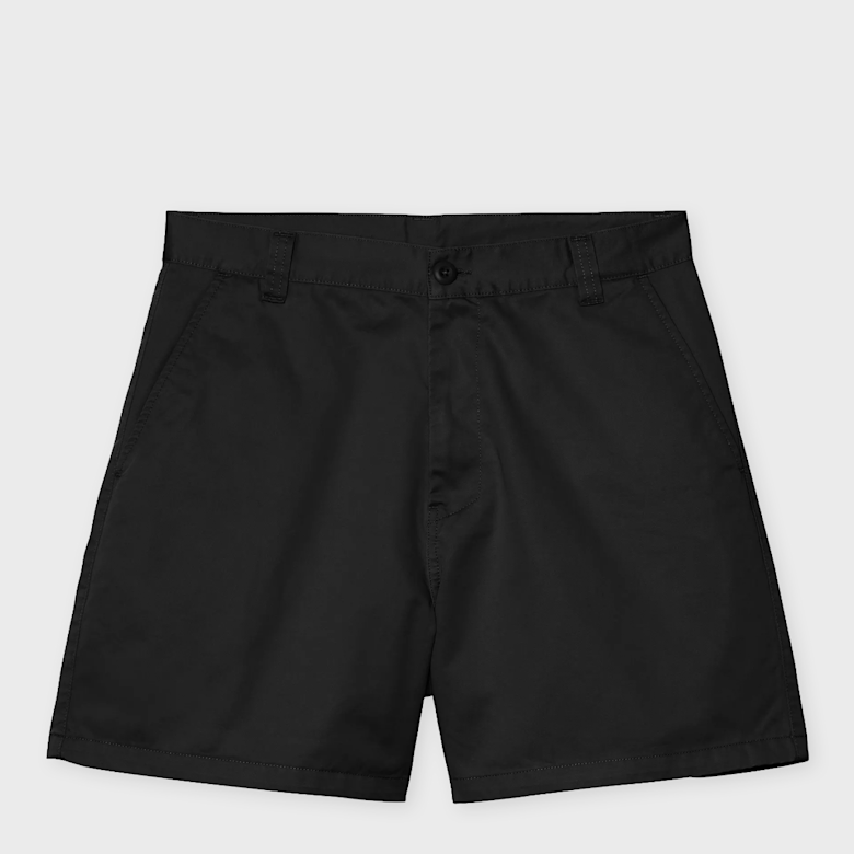 HD Buy Carhartt WIP Brady Short in black stone washed | I036503-89.06