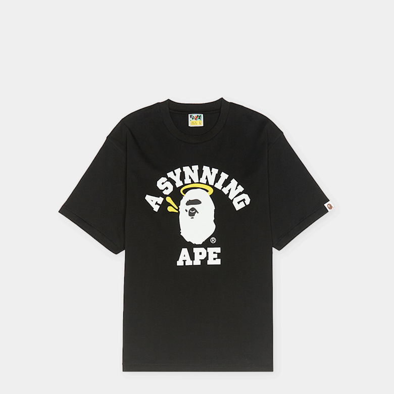 Buy A Bathing Ape x Spotify x Central Cee College Tee in black