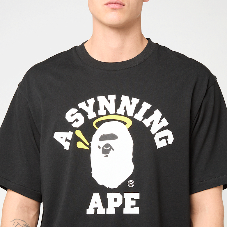 Buy A Bathing Ape x Spotify x Central Cee College Tee in black