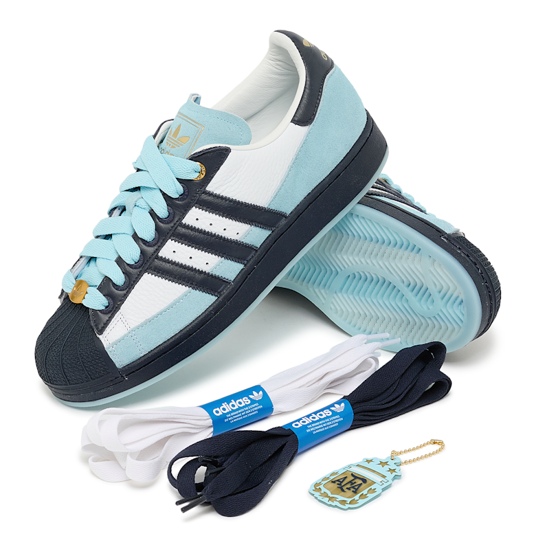 Buy adidas Originals Superstar II AFA Argentina Home in blauw