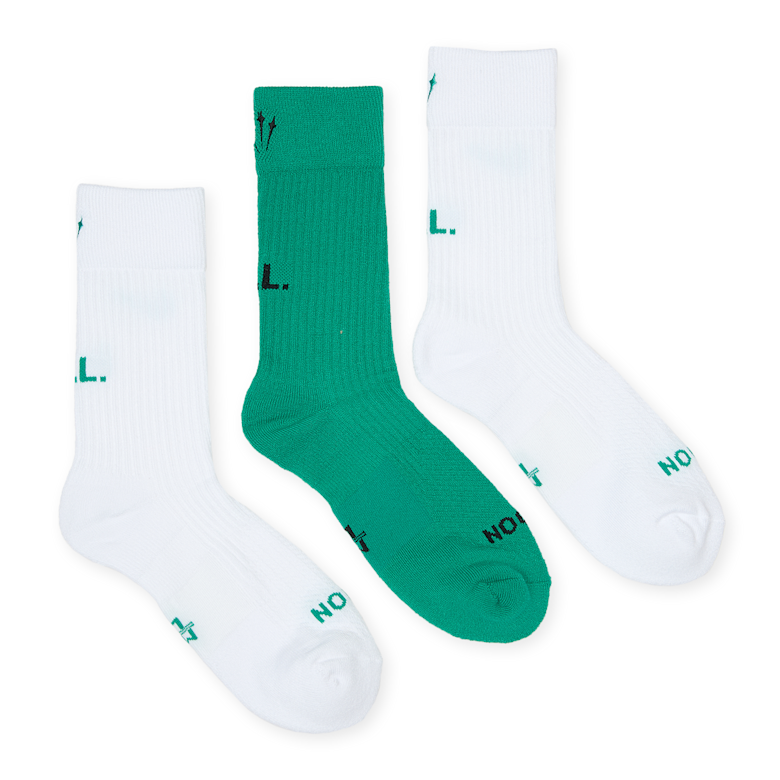 Buy Nike x Nocta Crew Socks (3 Pack) in green | DD9240-915 at solebox