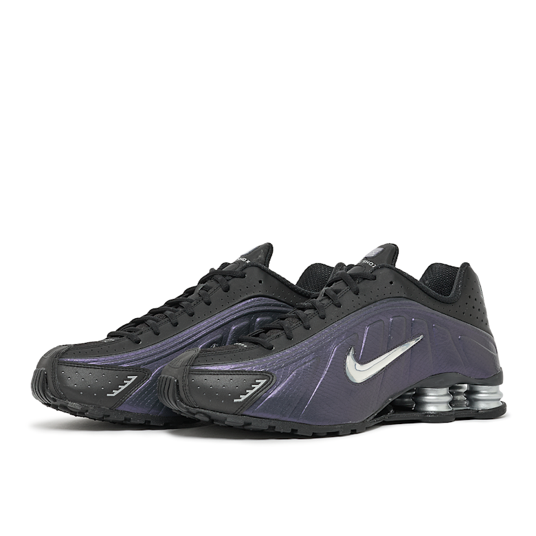 NIKE ナイキ SHOX ショックス R4 JEWEL QS 27cm Buy Nike Shox R4 Jewel QS in black/anthracite-mtlc silver-purple
