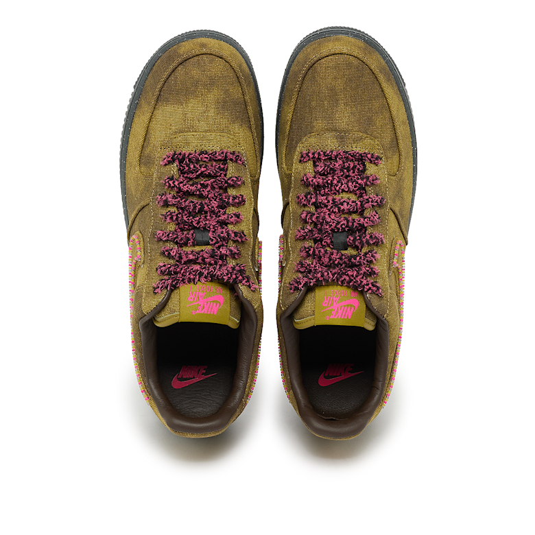 Buy Nike Air Force 1 Boucle QS in desert moss/fierce pink-midwest