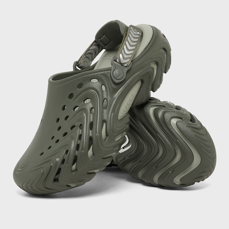 Buy Crocs Echo II Chrome in green | 213780-1ZY | solebox