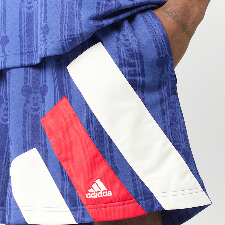 Buy adidas Originals x Braindead x Disney Football Short in blue