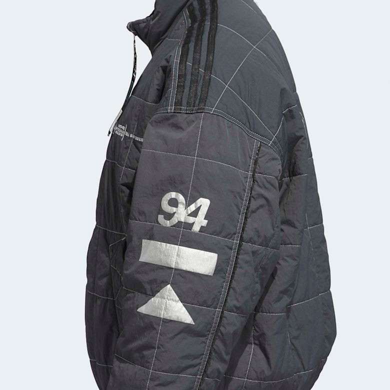 Buy adidas Originals x Bad Bunny x Mercedes Jacket in grey