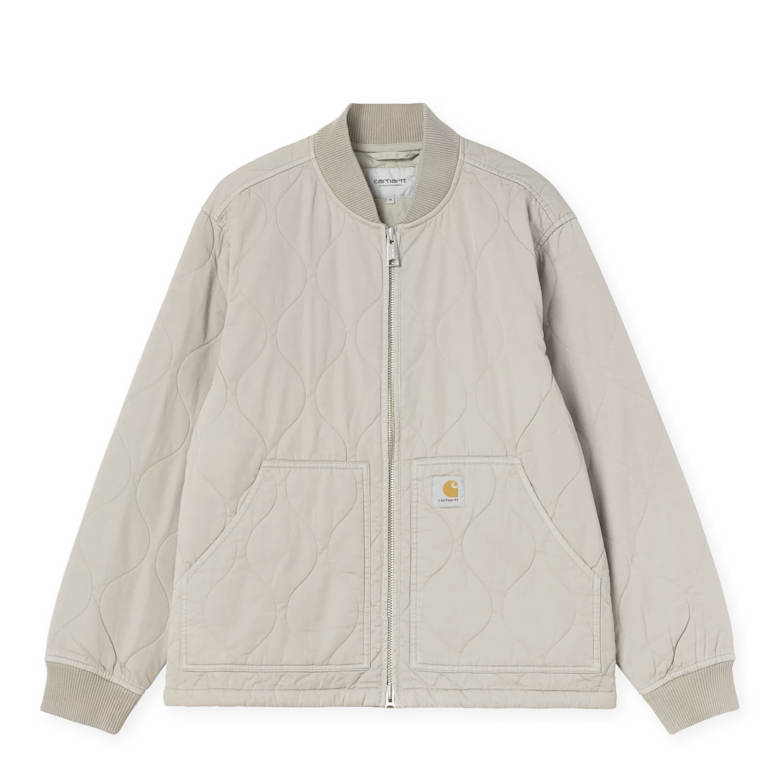 Buy Carhartt WIP Kylan Liner Jacket in beige | I035970-3GEXX.03