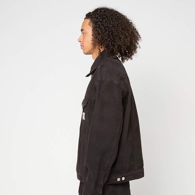 Buy Carhartt WIP Everson Trucker Jacket in black | I036266-3HVGD