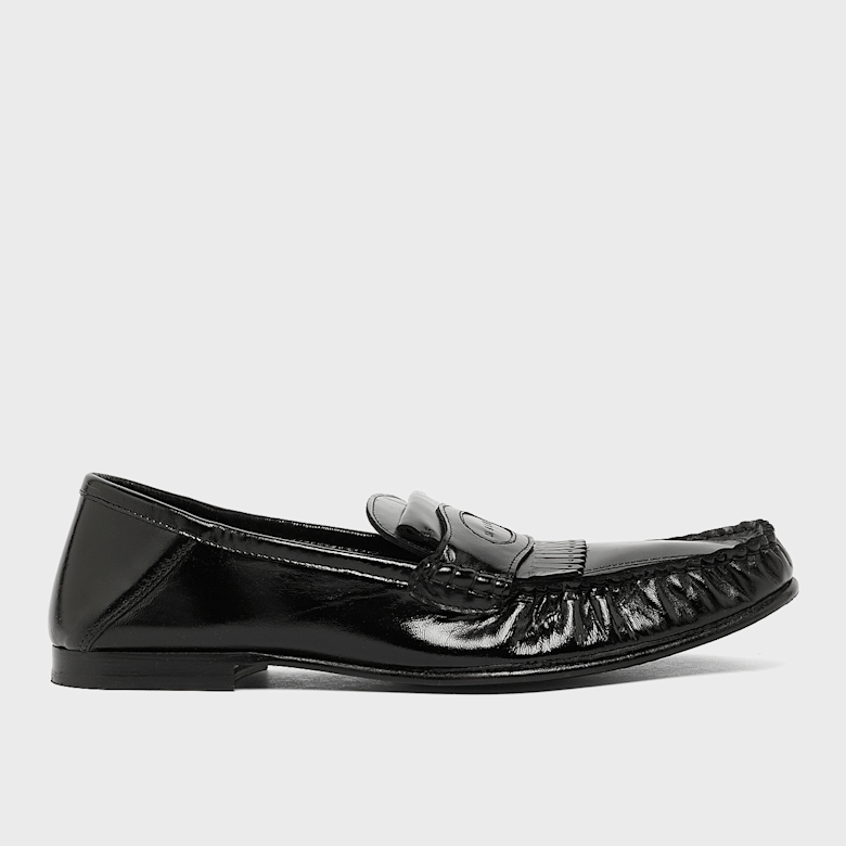 Buy Marni Moccasin Shoe Loafer in black | MOMR008001-P4574-00N99