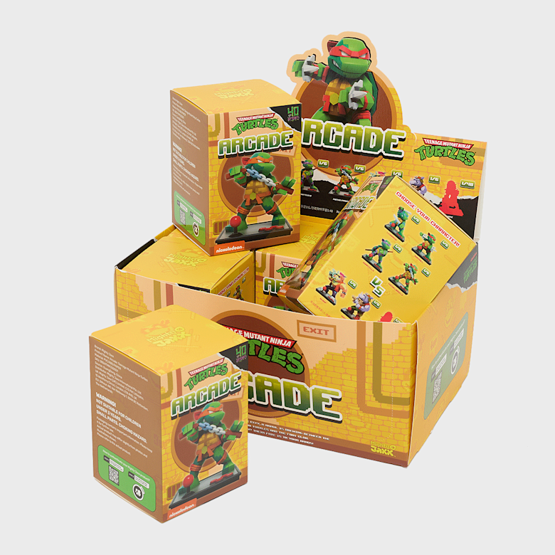 Buy MightyJaxx Arcade: Teenage Mutant Ninja Turtle in yellow