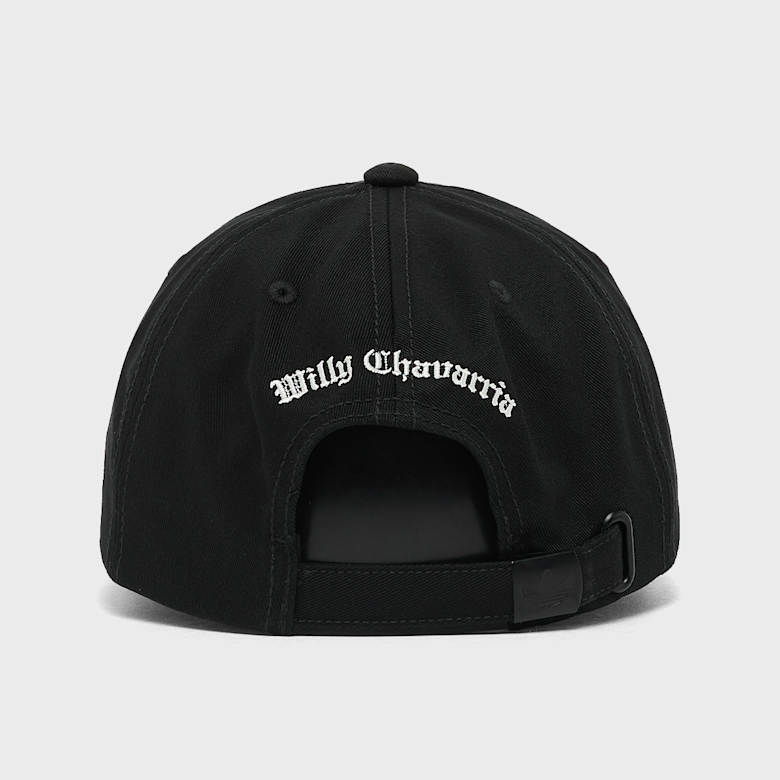 Buy adidas Originals x Willy Chavarria Crest Hat in black | KW7334