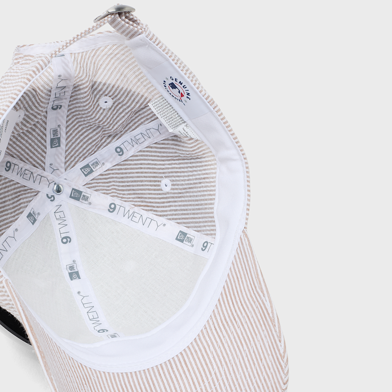 Buy New Era Seersucker 9Twenty® LA Dodgers in beige | 60667565