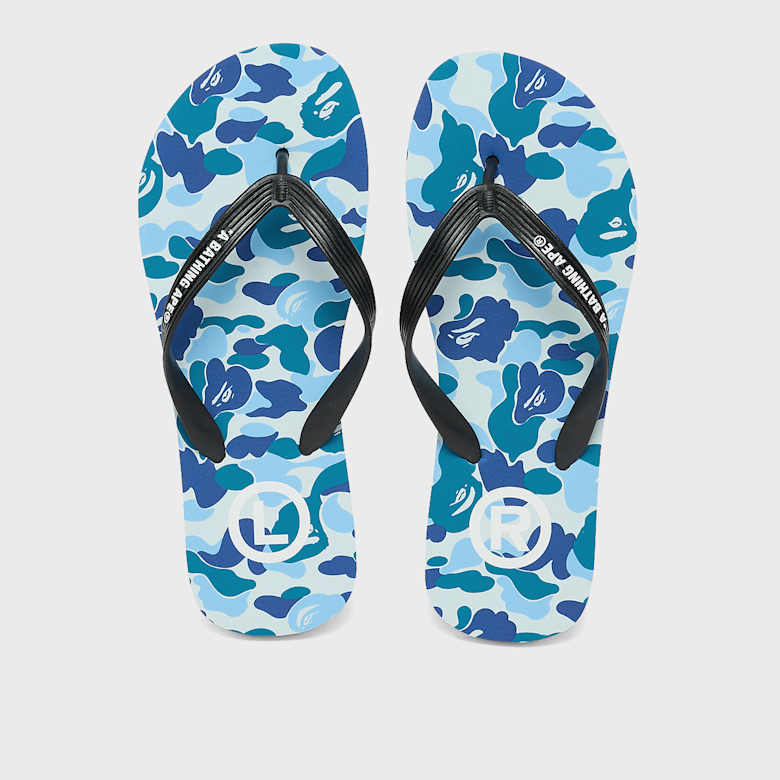 Buy A Bathing Ape ABC Camo Beach Sandals in camouflage