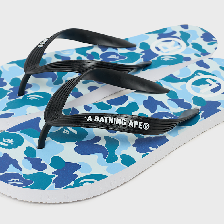 Buy A Bathing Ape ABC Camo Beach Sandals in camouflage