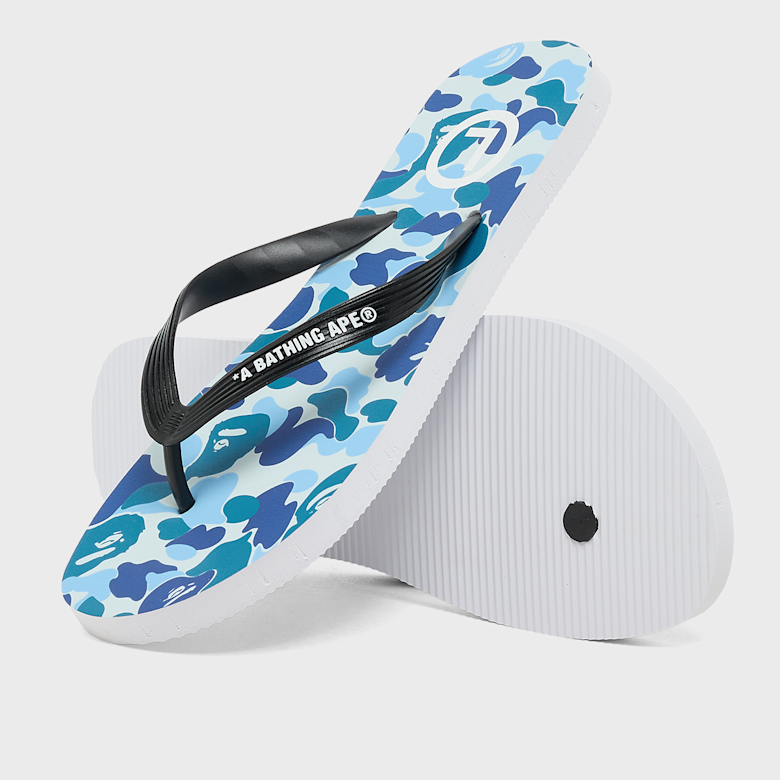 Buy A Bathing Ape ABC Camo Beach Sandals in camouflage