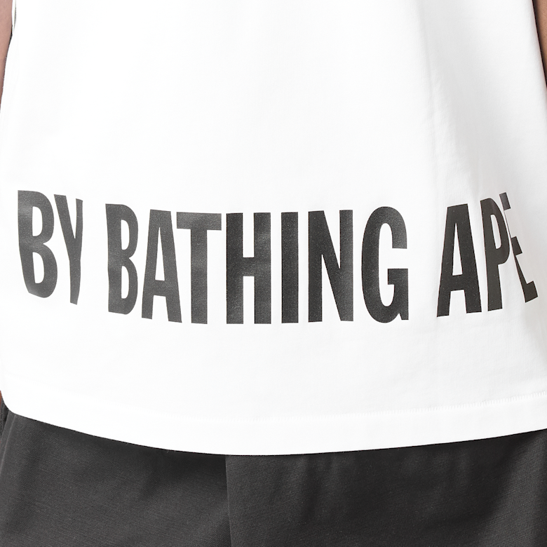 Buy A Bathing Ape Graffiti Ape Face Tee in white