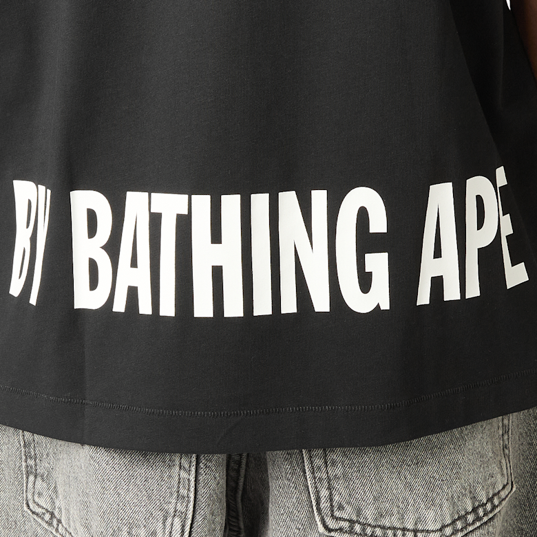 Buy A Bathing Ape Graffiti Ape Face Tee in black