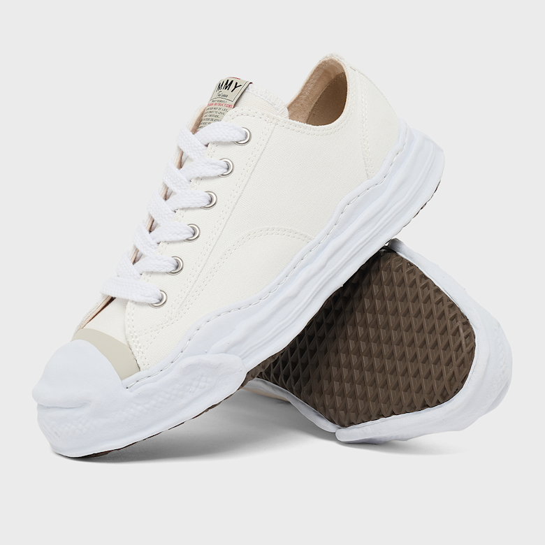 Buy Maison Mihara Yasuhiro Hank OG Sole Canvas Low in beige