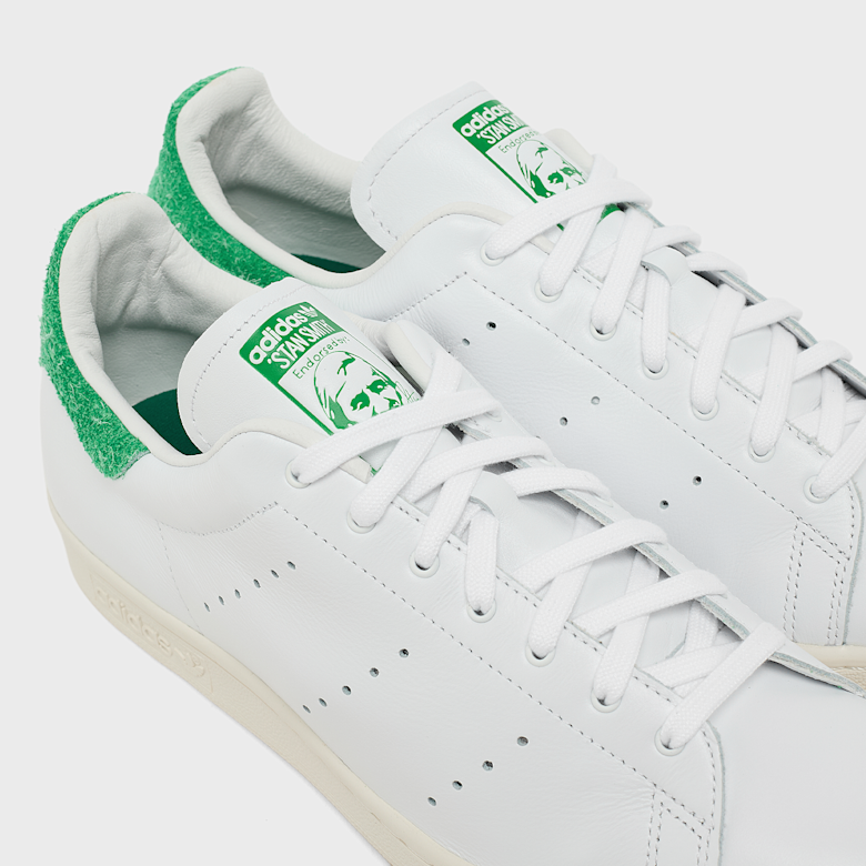 Buy adidas Originals Stan Smith 80s (Grass Heel) in white | LA6409