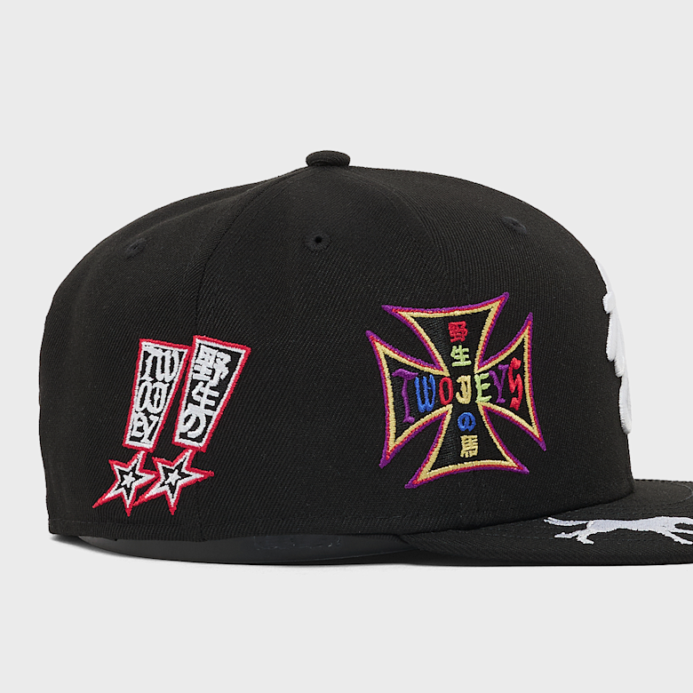 Buy TwoJeys x New Era 59Fifty Fitted Cap in black | TJEMB59FIFTY