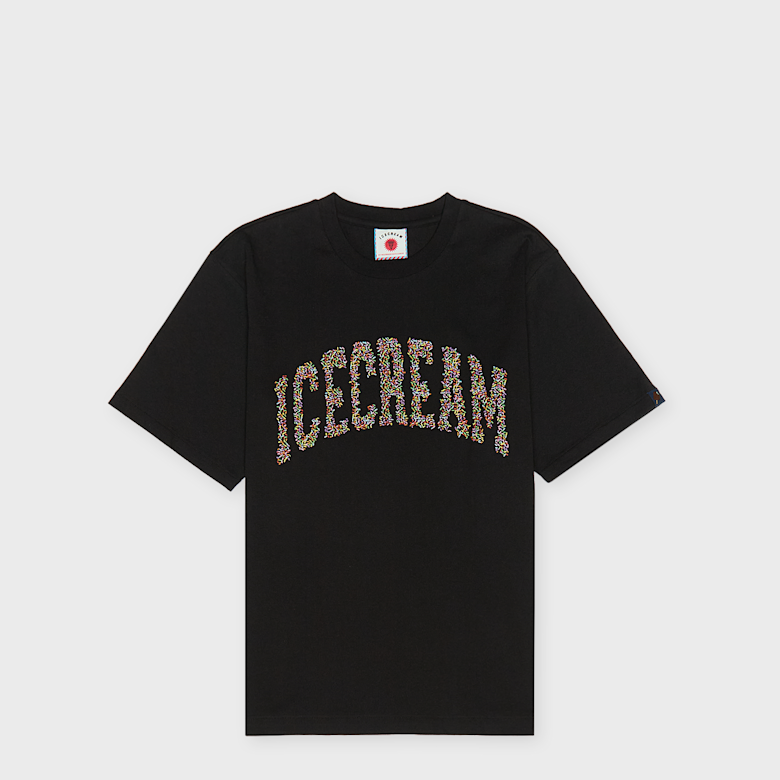 Buy ICECREAM Sprinkles T-Shirt in black | IC26144-BLK | solebox