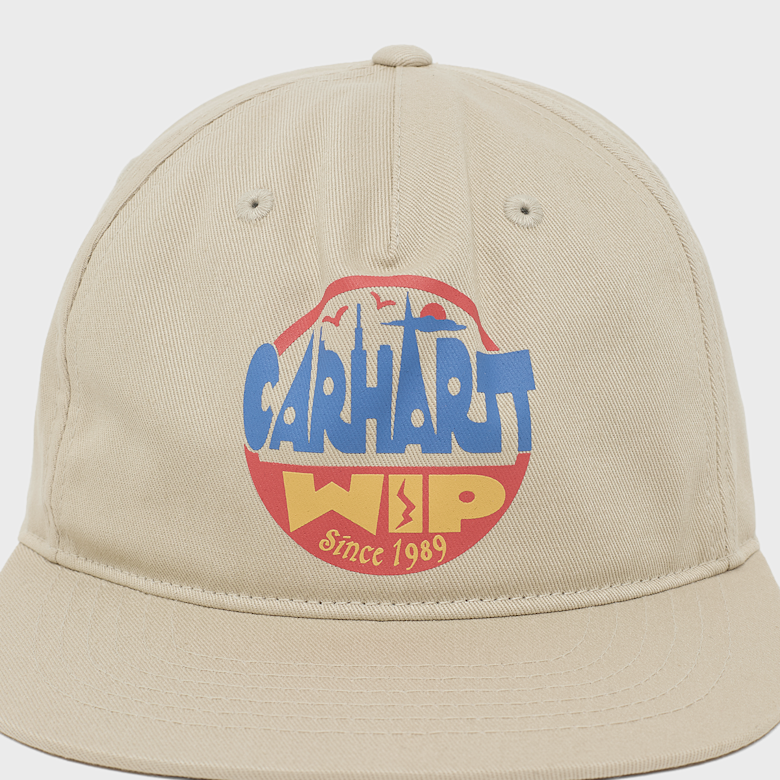 Buy Carhartt WIP Luggage Label Cap in beige | I036920-3TF.XX | solebox