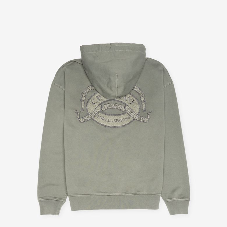 Buy C. P. Company Hoodie in grey | MSS218A00-6090O-921 | solebox