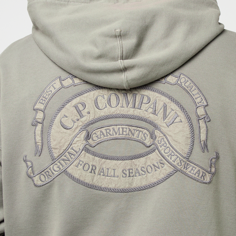 ピ*ス様 CP COMPANY HOODIE Buy C. P. Company Hoodie in grey | MSS218A00-6090O-921 | solebox