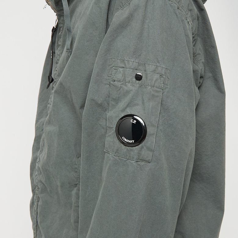 Buy C. P. Company Micro-Reps Hooded Lens Jacket in grey