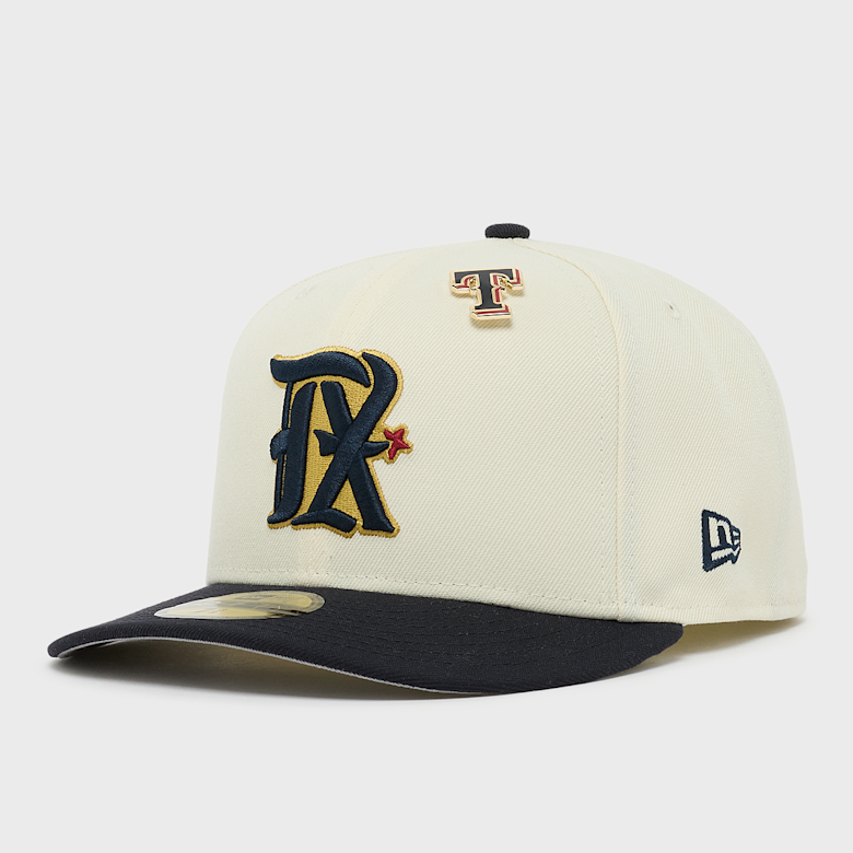 ニット Buy New Era MLB Pin 59Fifty® Pc Texas Rangers in beige | 60915730