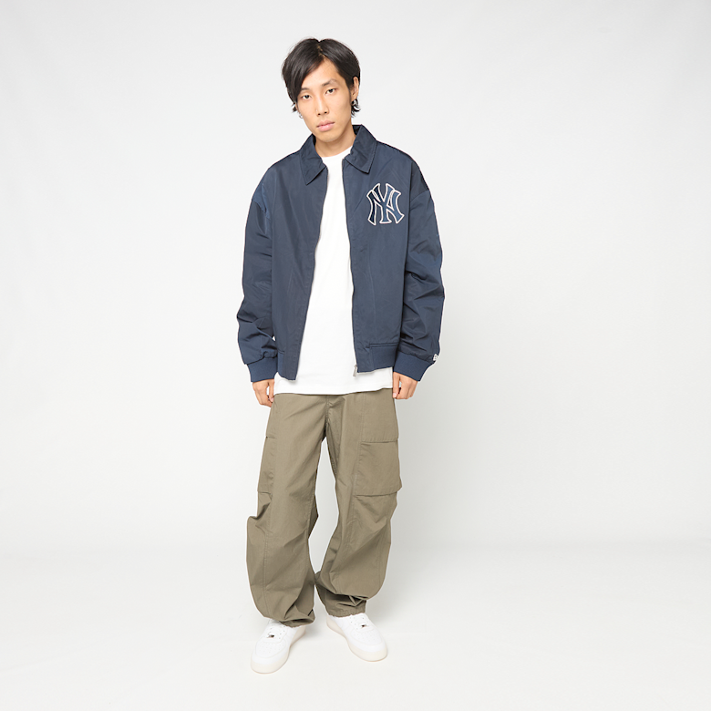 Mサイズ Buy New Era MLB Collared Jacket New York Yankees in blue