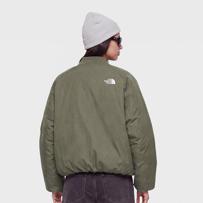 Buy The North Face Wmns Choqa Bomber Jacket in green