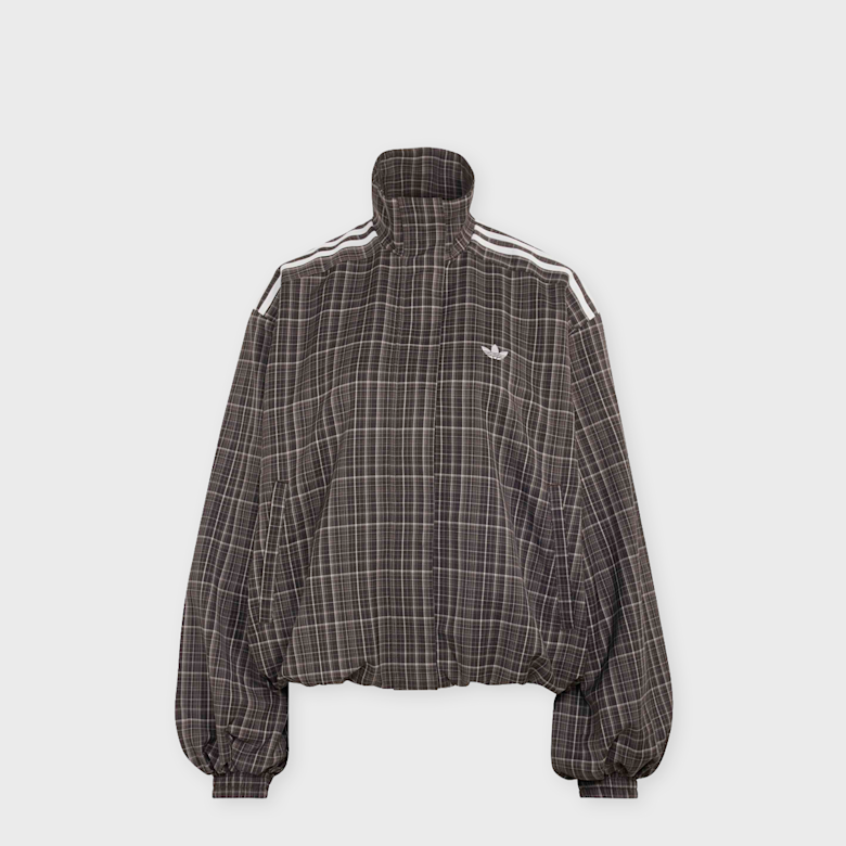  CHECKS TT トラックジャケット M Buy adidas Originals Check TT brown Check TT brown in black