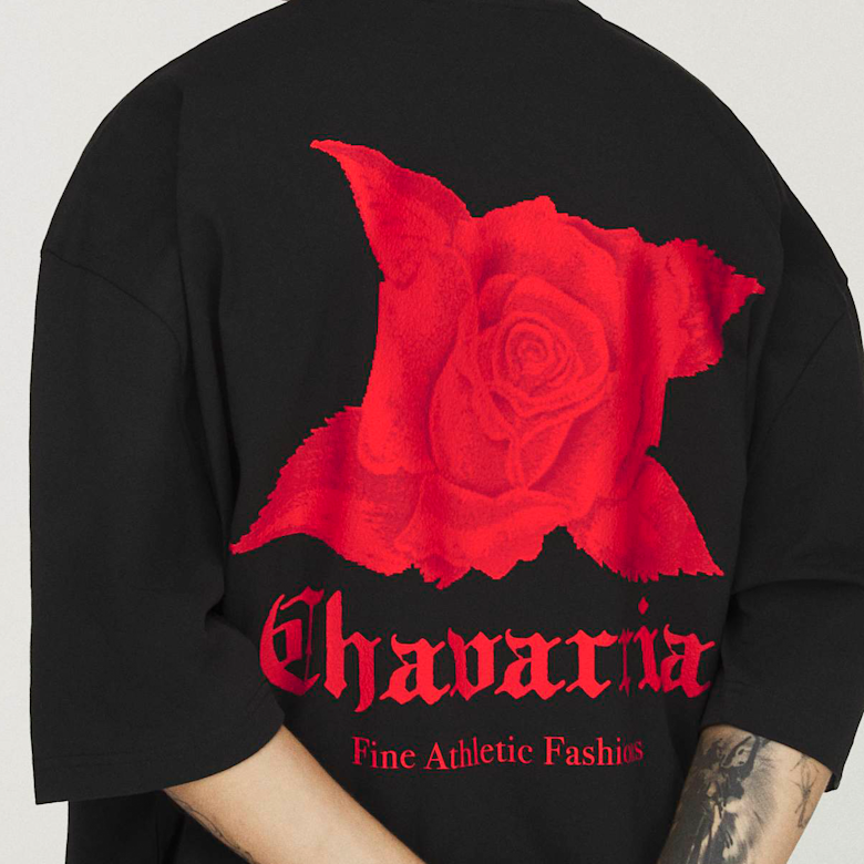 フラワー Buy adidas Originals x Willy Chavarria Dark Rose Tee in black